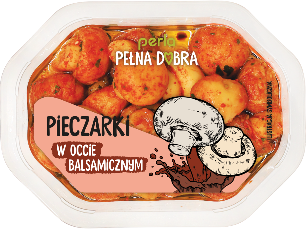 Pieczarki w occie balsamicznym