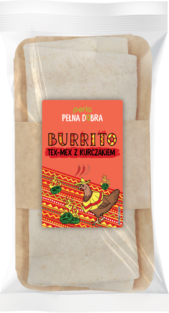 Burrito TEX-MEX z kurczakiem