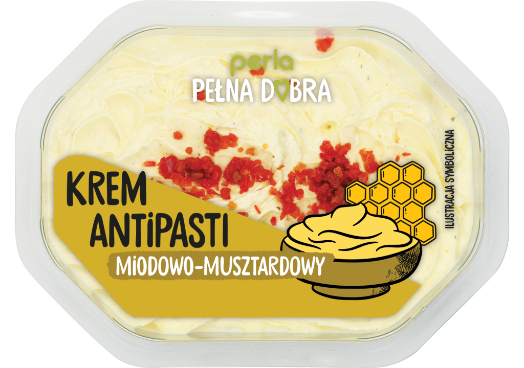 Krem antipasti miodowo-musztardowy