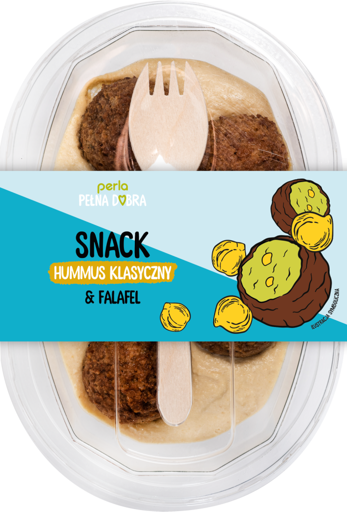 SNACK: Hummus klasyczny i falafel